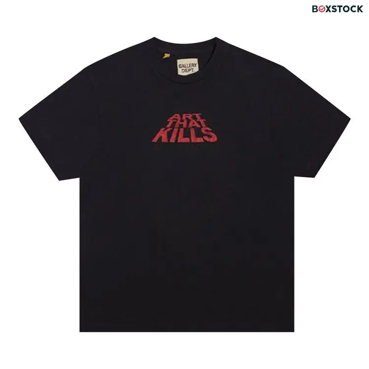 Gallery Dept. ATK Stack Logo Tee 'Black' Fall/Winter 2023