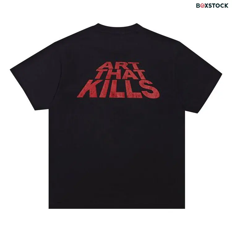 Gallery Dept. ATK Stack Logo Tee 'Black' Fall/Winter 2023