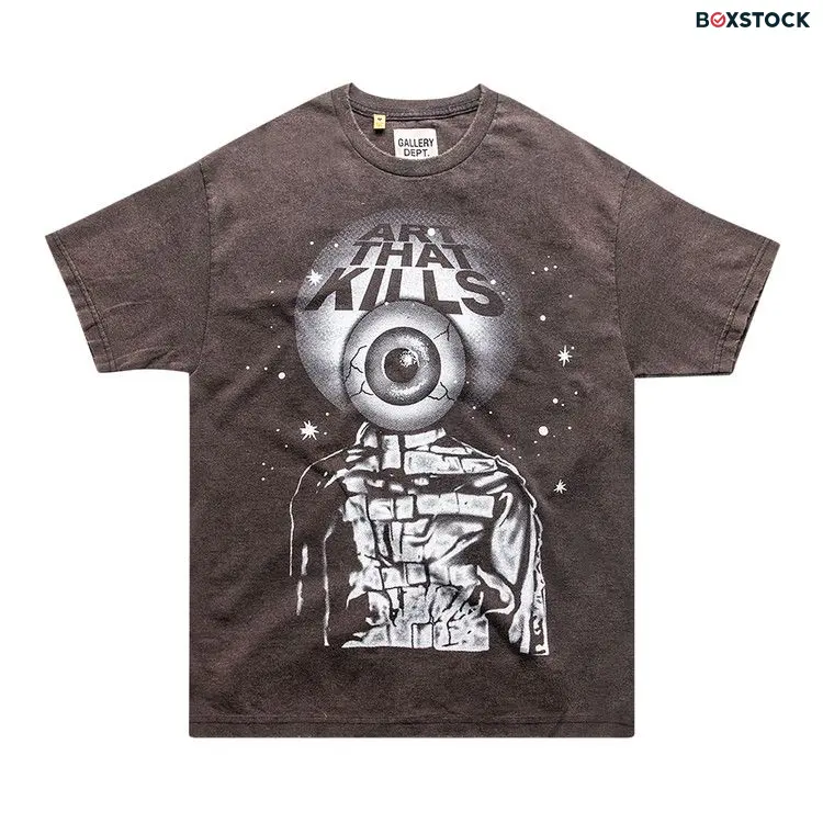 Gallery Dept. ATK Rod Tee 'Faded Black' Fall/Winter 2022