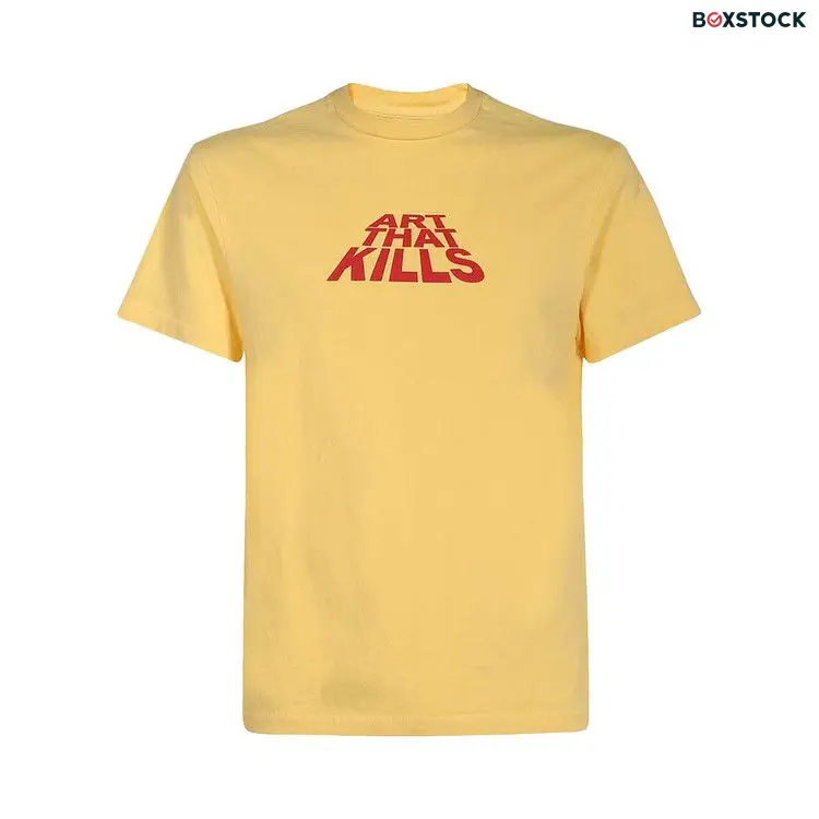 Gallery Dept. Atk Stack Logo Tee 'Yellow'
