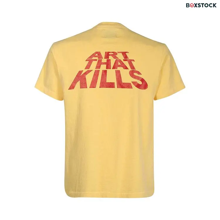 Gallery Dept. Atk Stack Logo Tee 'Yellow'