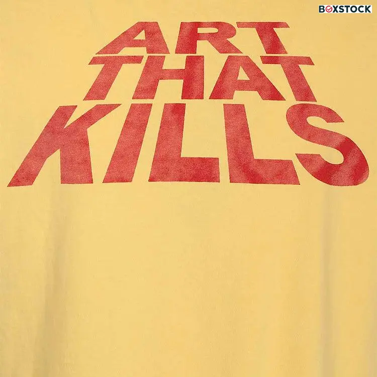 Gallery Dept. Atk Stack Logo Tee 'Yellow'