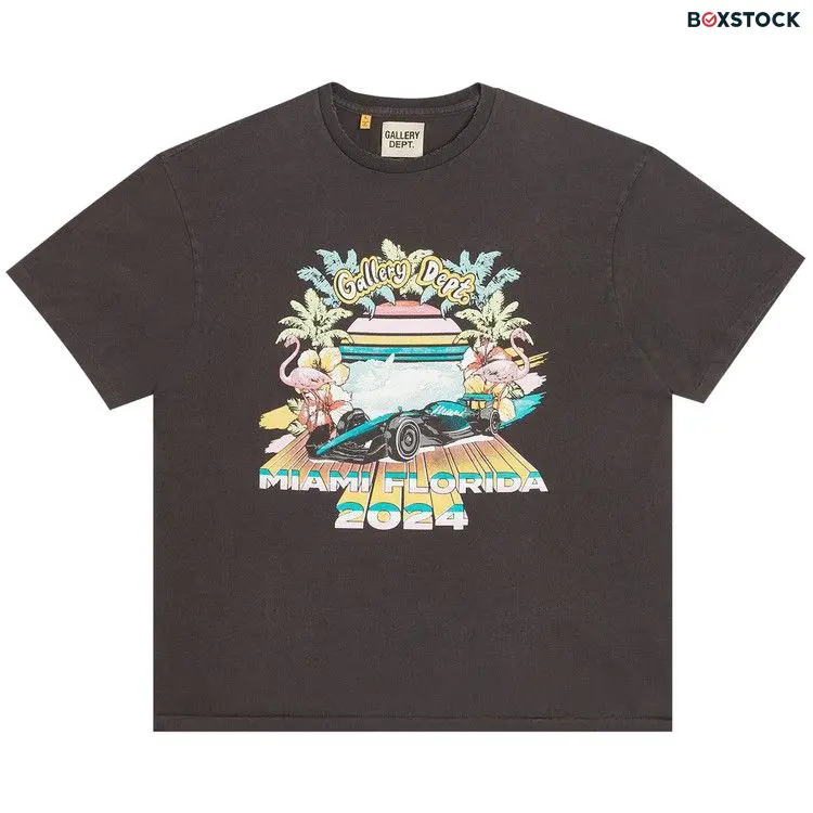 Gallery Dept. Auction Tee 'Vintage Black' Spring/Summer 2024