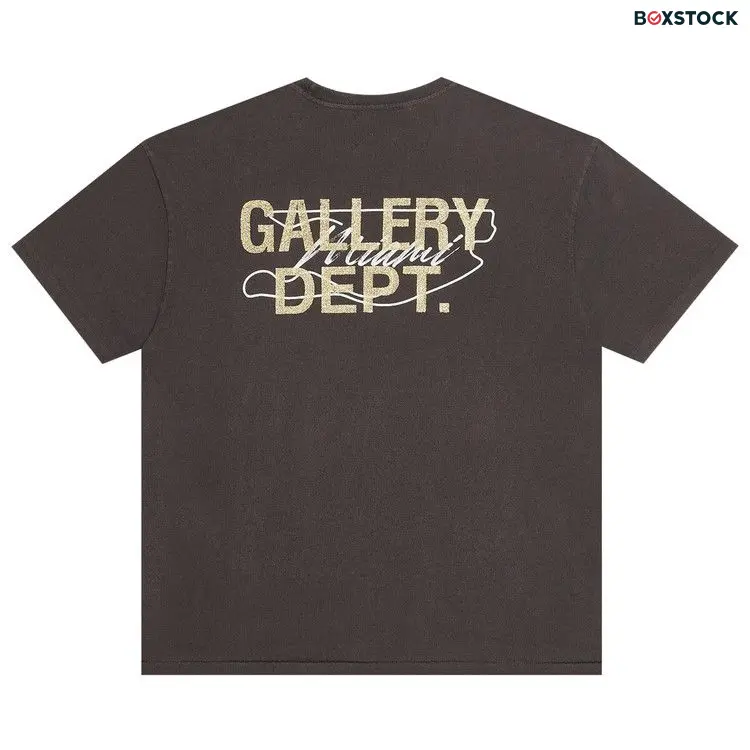 Gallery Dept. Auction Tee 'Vintage Black' Spring/Summer 2024