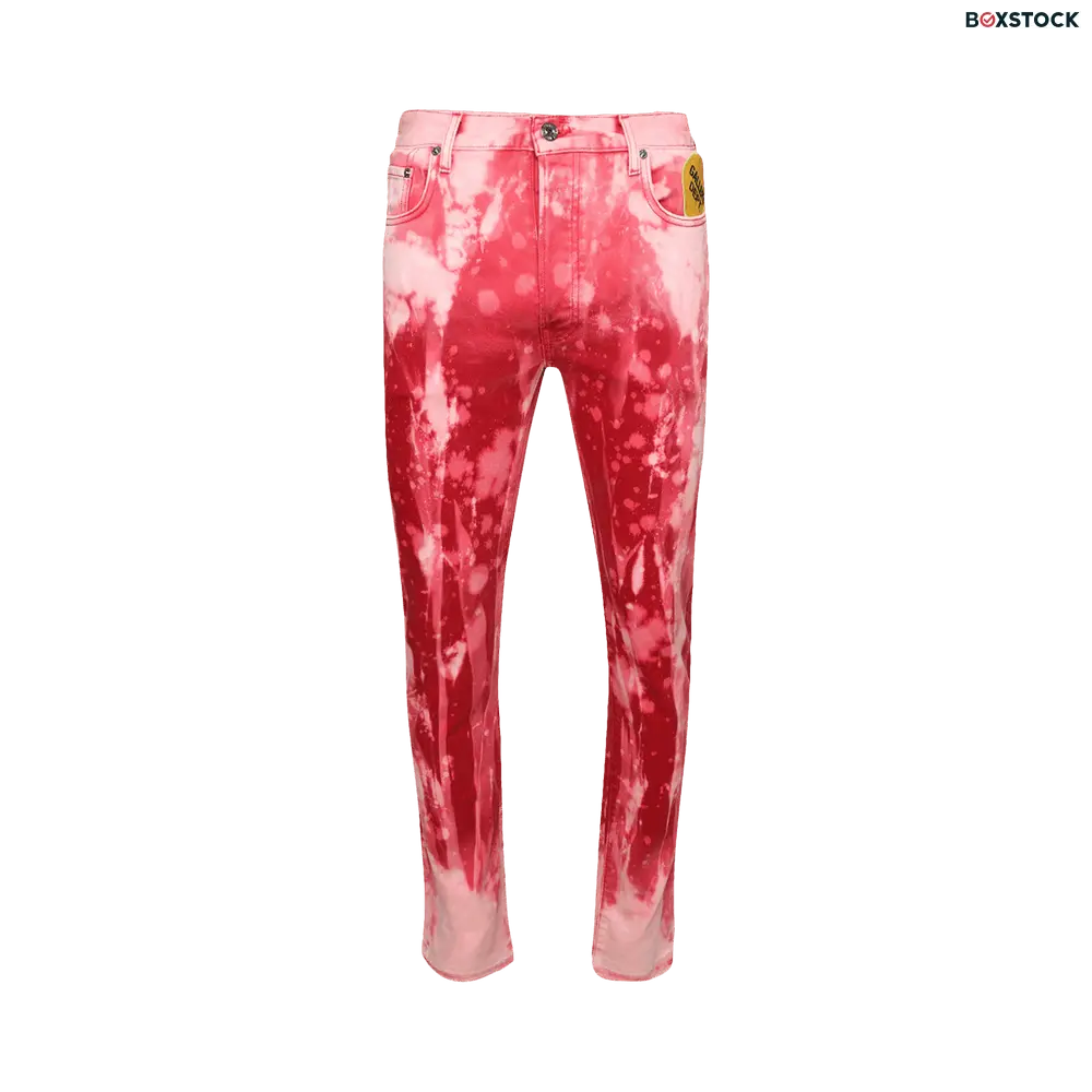 Gallery Dept. Biscayne Denim 'Red Tie-Dye' Spring/Summer 2024