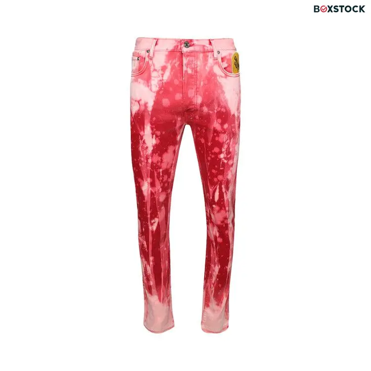 Gallery Dept. Biscayne Denim 'Red Tie-Dye' Spring/Summer 2024