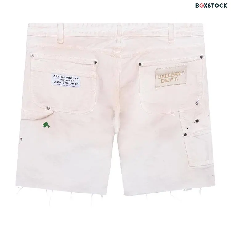 Gallery Dept. Flea Carpenter Short 'White Paint' Spring/Summer 2024