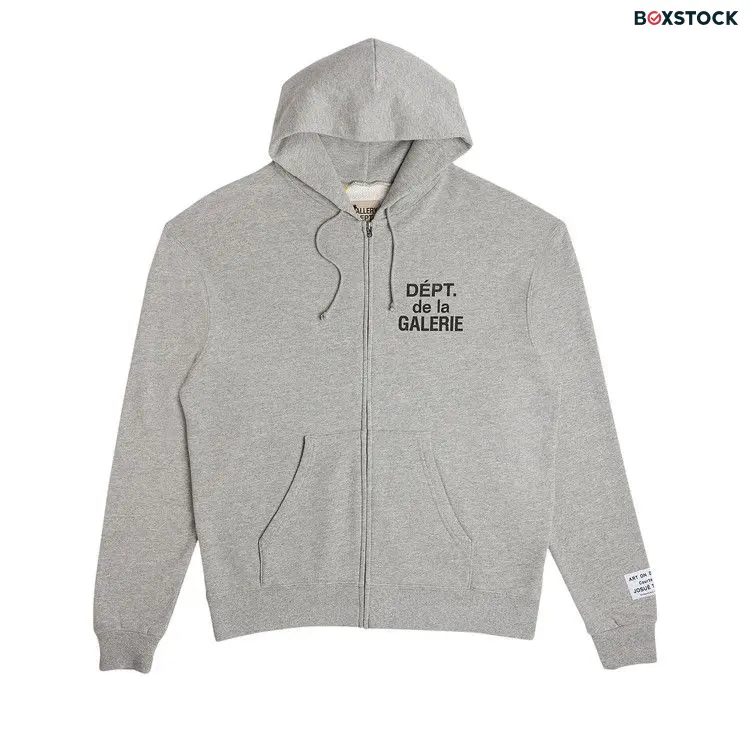 Gallery Dept. French Zip Hoodie 'Heather Grey' Fall/Winter 2023
