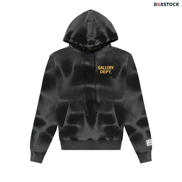Gallery Dept. GD Sunfaded Pullover Hoodie 'Sun Faded Black' Spring/Summer 2022