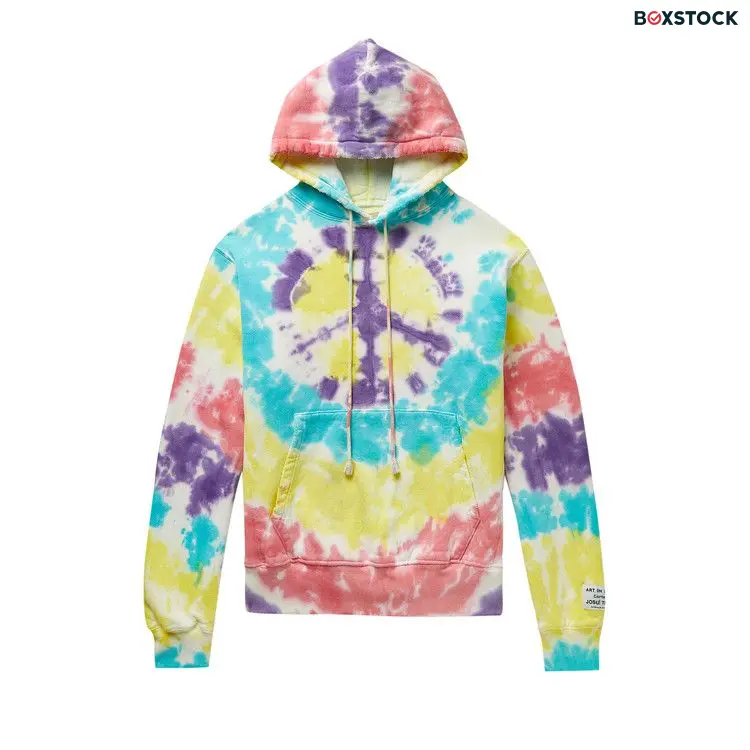 Gallery Dept. Peace Hoodie 'Tie-Dye' Multi-Color Fall/Winter 2021