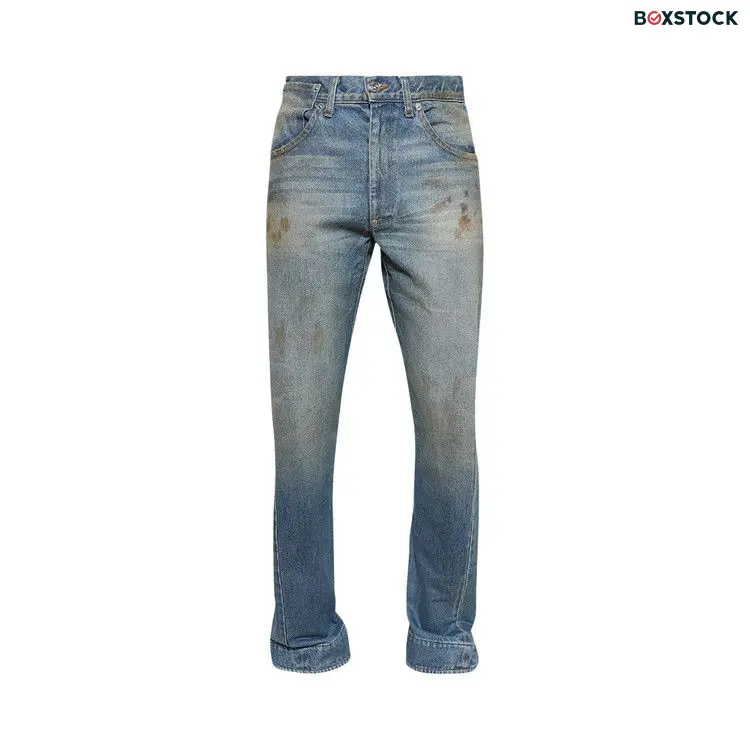 Gallery Dept. Zip Denim Jeans 'Indigo' Blue Fall/Winter 2024