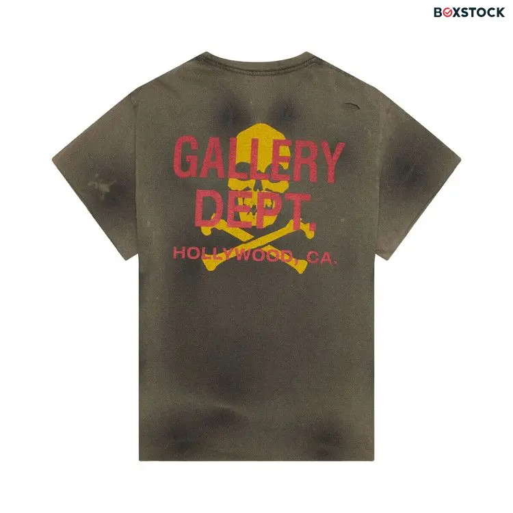 Gallery Dept. Zip Tee 'Black' Spring/Summer 2023