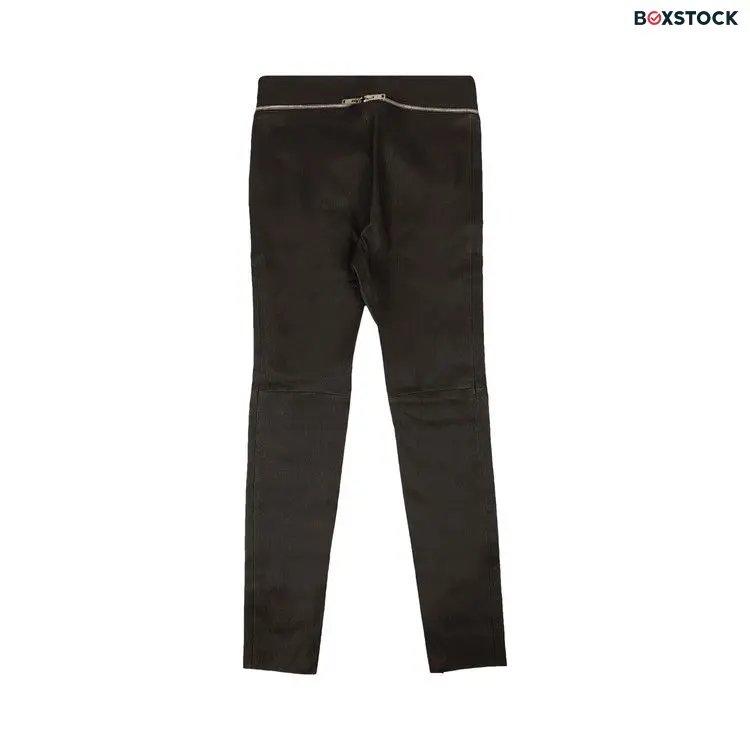 Givenchy Pants In Leather With Zip Details 'Black' Fall/Winter 2021