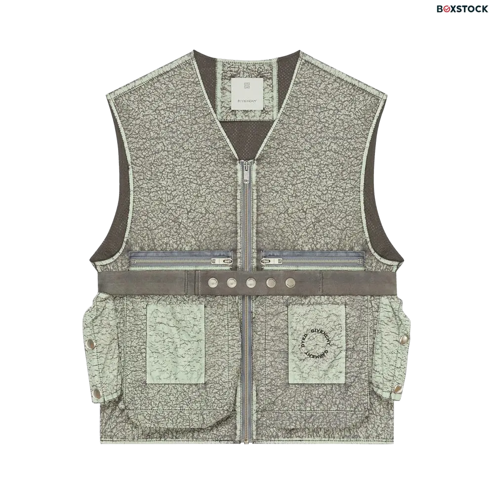 givenchy Givenchy Radio Vest 'Medium Grey' Spring/Summer 2024