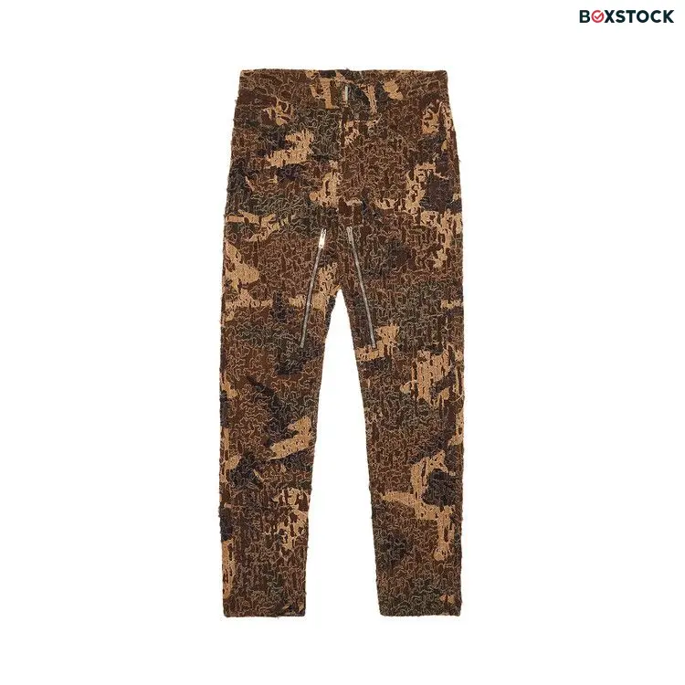 Givenchy Slim Fit Denim Trousers With Zips 'Brown/Beige' Fall/Winter 2022