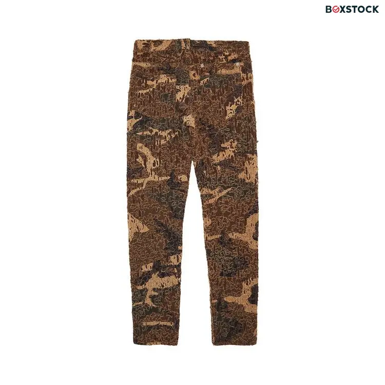 Givenchy Slim Fit Denim Trousers With Zips 'Brown/Beige' Fall/Winter 2022