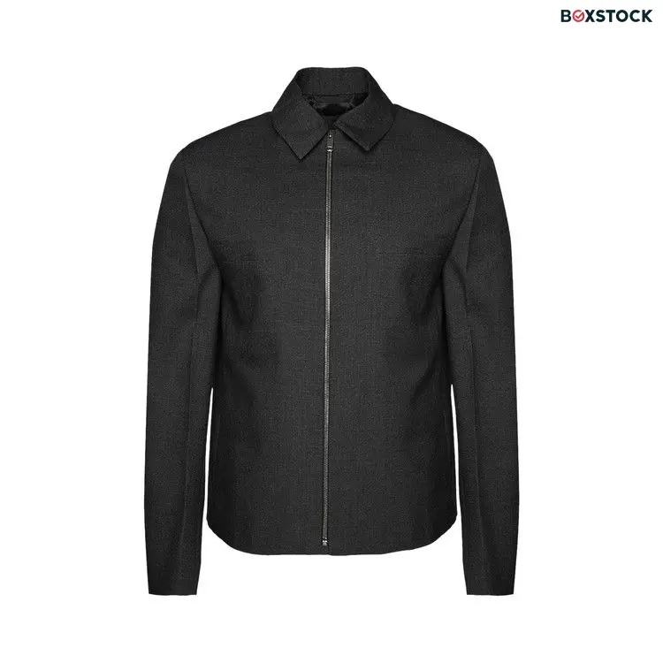 Givenchy Wool Shirt Jacket 'Grey Mix' Spring/Summer 2024