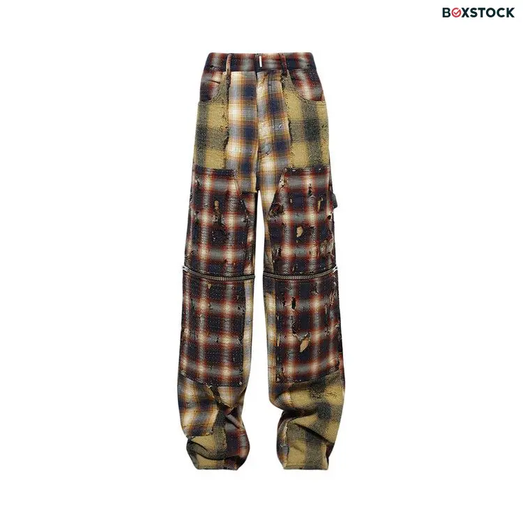 Givenchy Zip Off Carpenter Denim Trousers 'Multicolor' Multi-Color Fall/Winter 2023