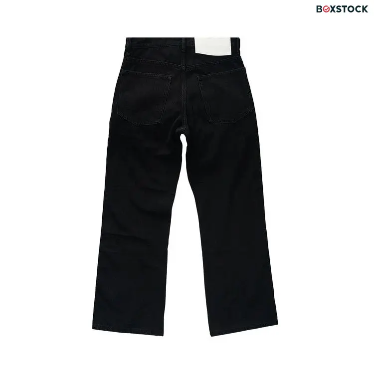 Glass Cypress Semi Flare Denim With Beads 'Black' Spring/Summer 2023