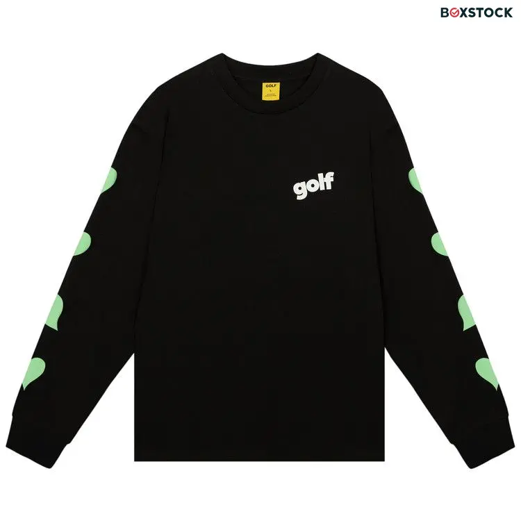 GOLF WANG Crush Long-Sleeve Tee 'Black' Spring/Summer 2024