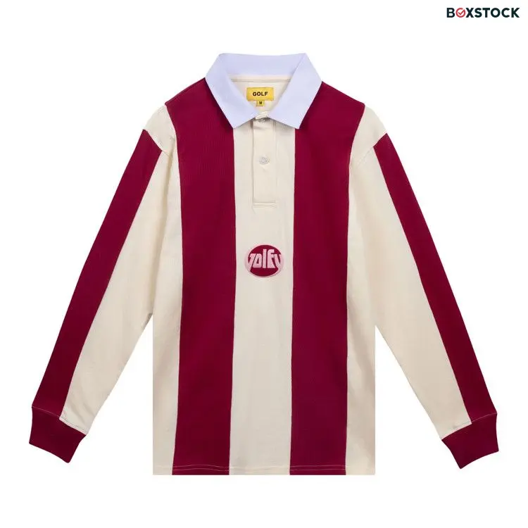GOLF WANG Golfy Stripe Rugby 'Red Combo' Fall/Winter 2023