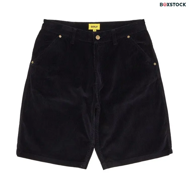 GOLF WANG Olde Corduroy Work Short 'Black' Spring/Summer 2024