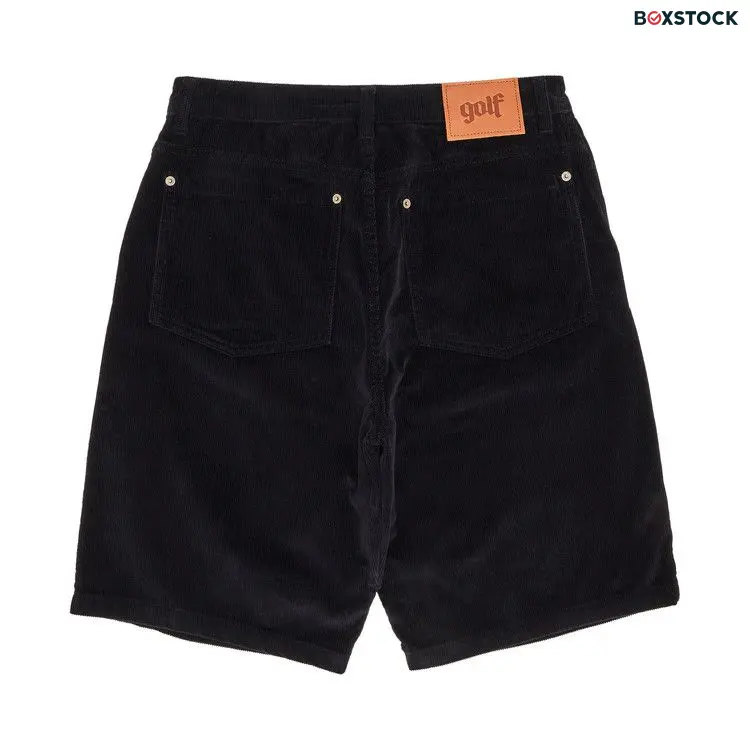 GOLF WANG Olde Corduroy Work Short 'Black' Spring/Summer 2024