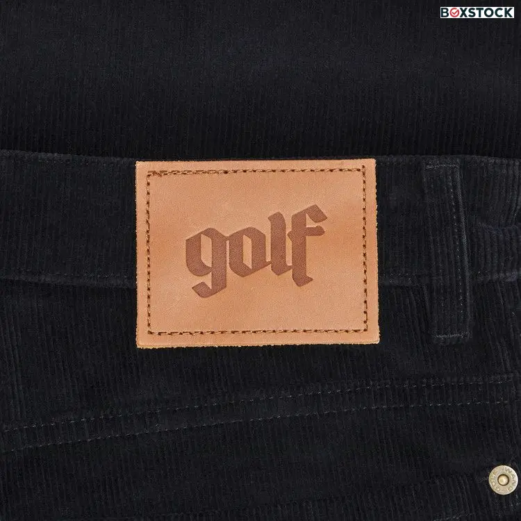 GOLF WANG Olde Corduroy Work Short 'Black' Spring/Summer 2024