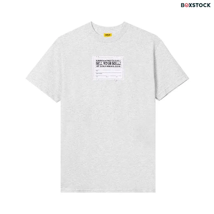 GOLF WANG Sell Your Soul Tee 'Ash' Grey Spring/Summer 2023