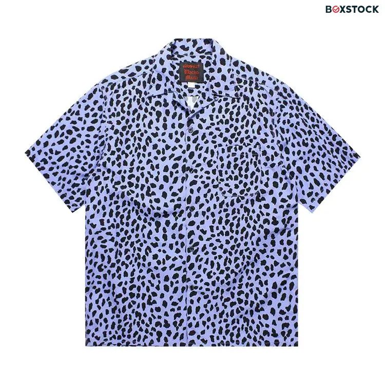 Gramicci x Wacko Maria Open Collar Shirt 'Purple' Fall/Winter 2023