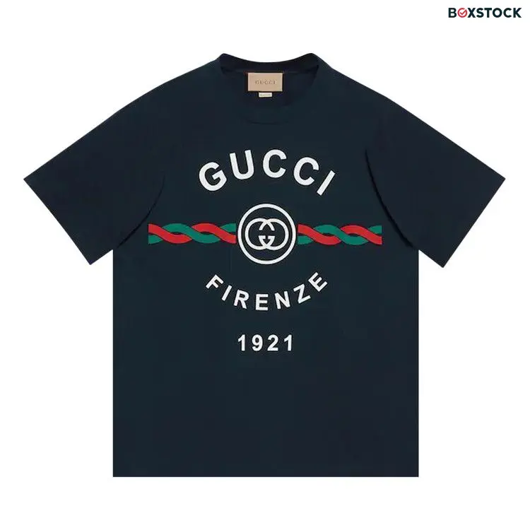 Gucci Firenze 1921 T-Shirt 'Dark Blue' Fall/Winter 2022