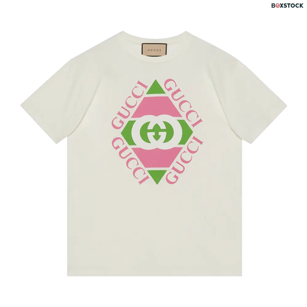 Gucci Vintage Logo Print T-Shirt 'Off White' Fall/Winter 2022