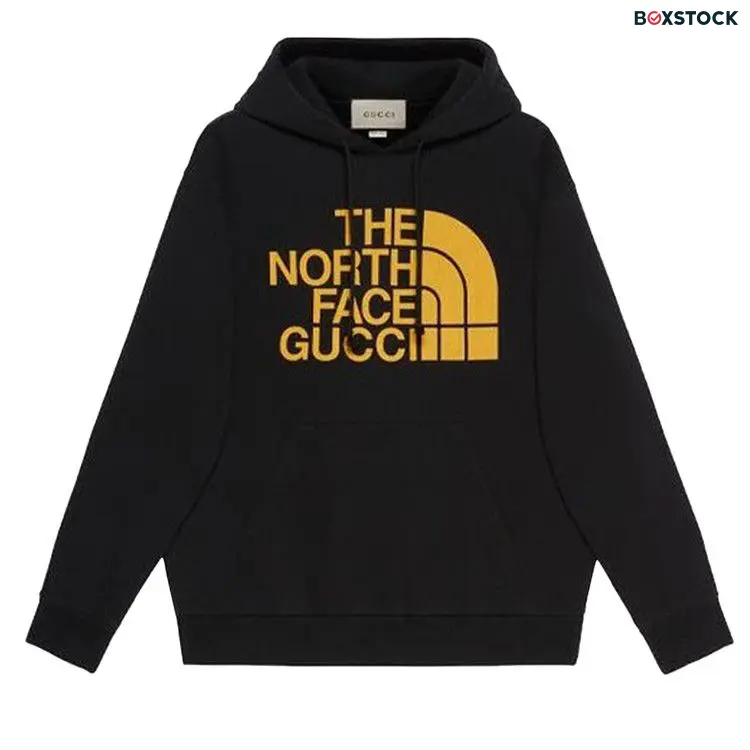 Gucci x The North Face Web Print Hoodie 'Black' Fall/Winter 2021