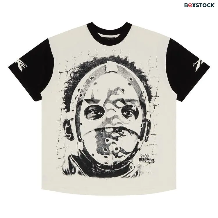 Hellstar 777 Path 2 Paradise T-Shirt 'White/Black' Spring/Summer 2024