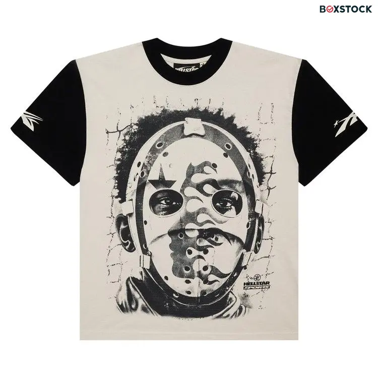 Hellstar 777 Path 2 Paradise T-Shirt 'White/Black' Multi-Color Spring/Summer 2024