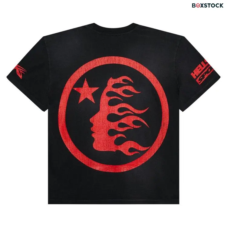 Hellstar Beat Us! T-Shirt 'Black/Red' Spring/Summer 2024