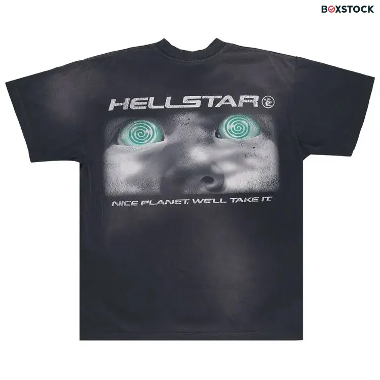 Hellstar Attacks T-Shirt 'Black/Green' Spring/Summer 2024