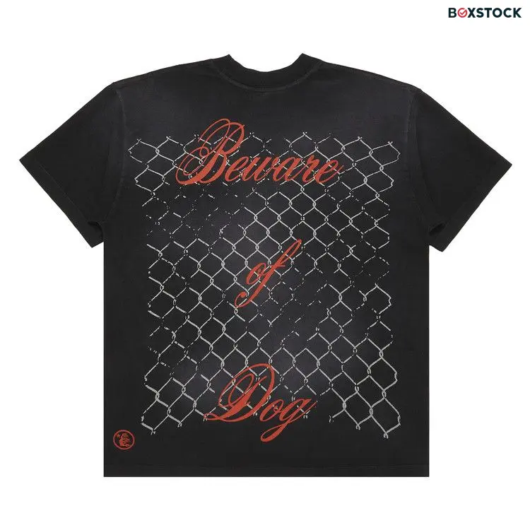 Hellstar Beware Of Dog Tee 'Black'