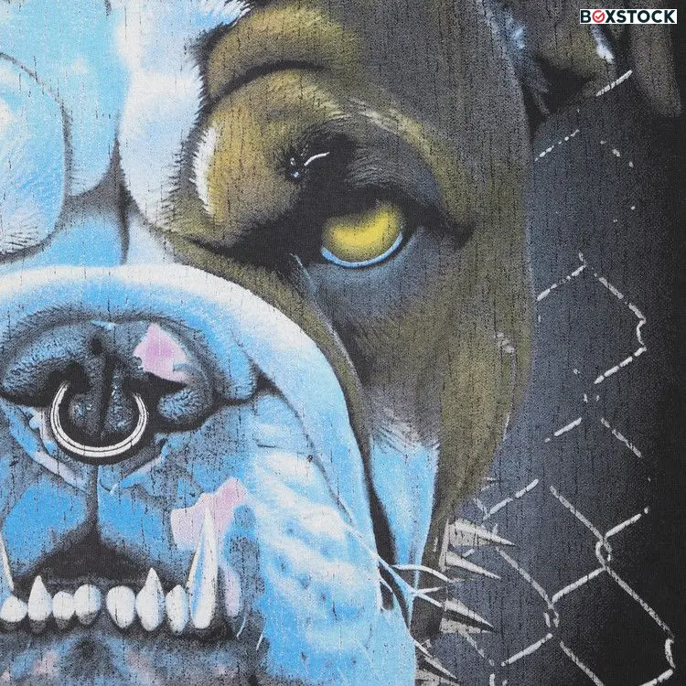 Hellstar Beware Of Dog Tee 'Black'