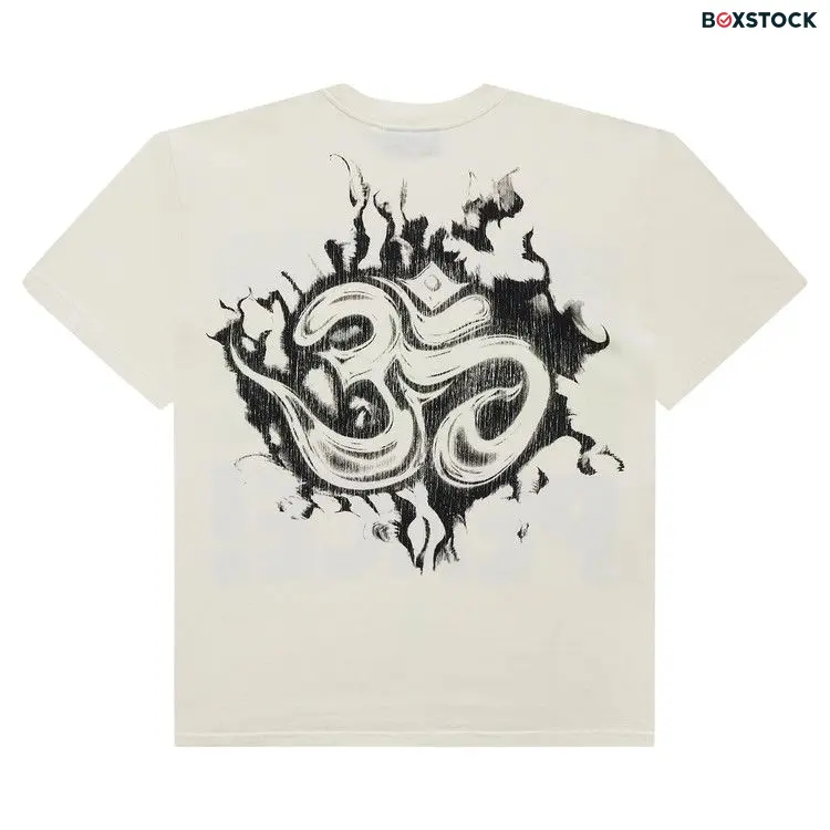 Hellstar Inner Peace T-Shirt 'White' Cream Fall/Winter 2024