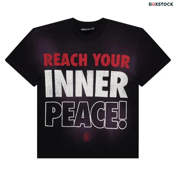 Hellstar Inner Peace T-Shirt 'Black' Fall/Winter 2024