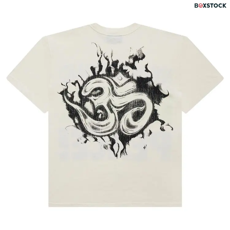 Hellstar Peace T-Shirt 'White' Cream Fall/Winter 2024