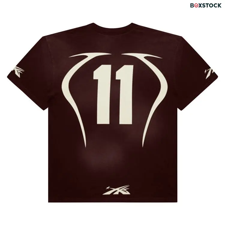 Hellstar Warm Up T-Shirt 'Brown' Spring/Summer 2024
