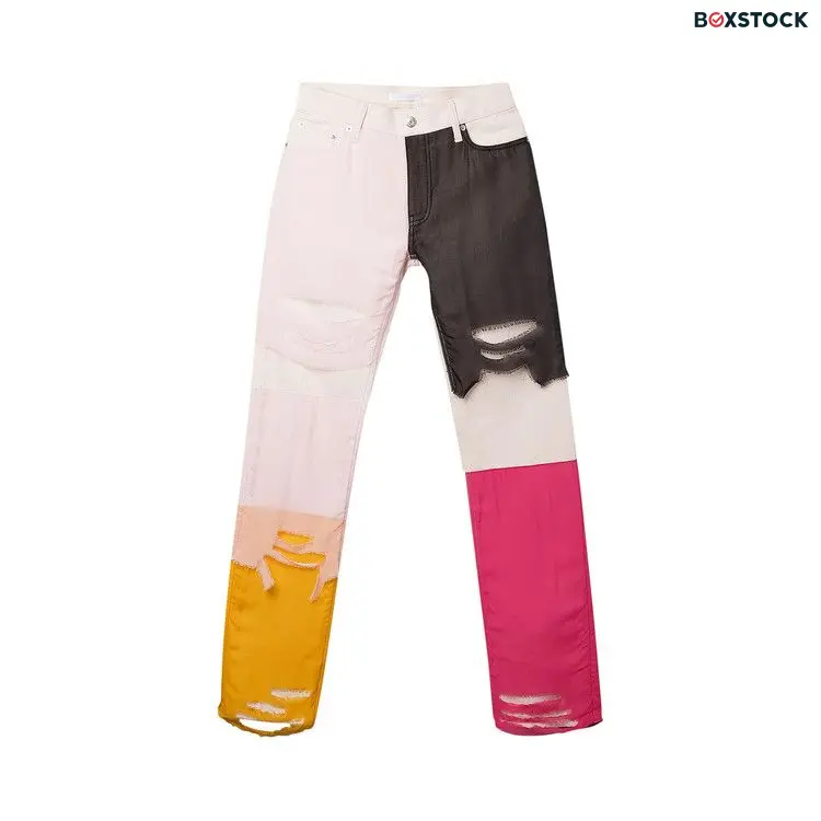 Helmut Lang Low Rise Straight Jeans 'White' Spring/Summer 2024