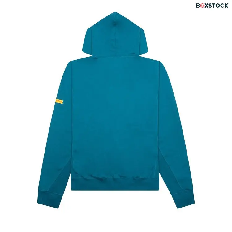 Helmut Lang Scribble Logo Hoodie 'River' Blue Fall/Winter 2023