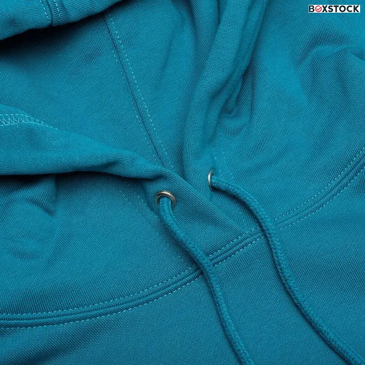 Helmut Lang Scribble Logo Hoodie 'River' Blue Fall/Winter 2023