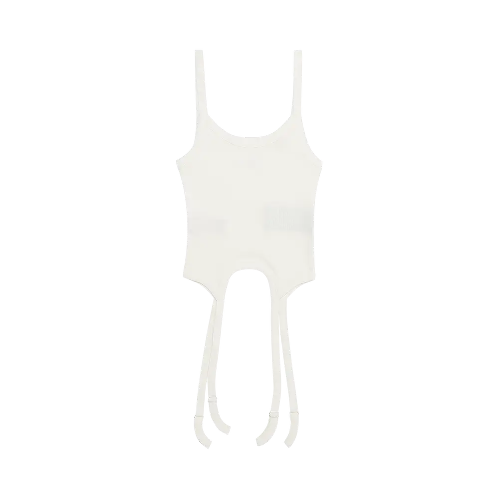 Heron Preston Hooks Tank Top 'Off White' Cream Spring/Summer 2022