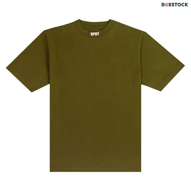Heron Preston HPNY EMB SS Tee 'Dark Olive/White' Green Spring/Summer 2022