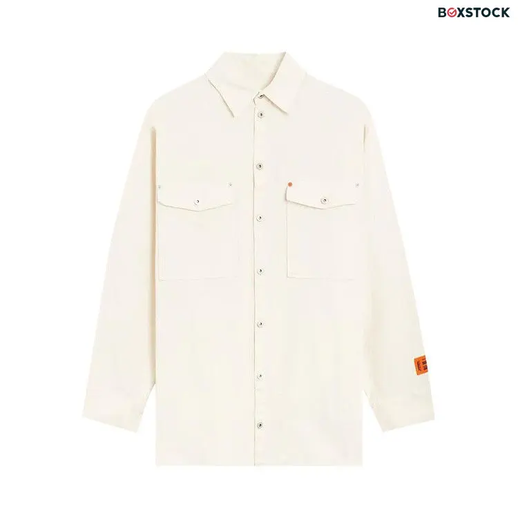 Heron Preston Workwear Pockets Shirt 'White' Spring/Summer 2022