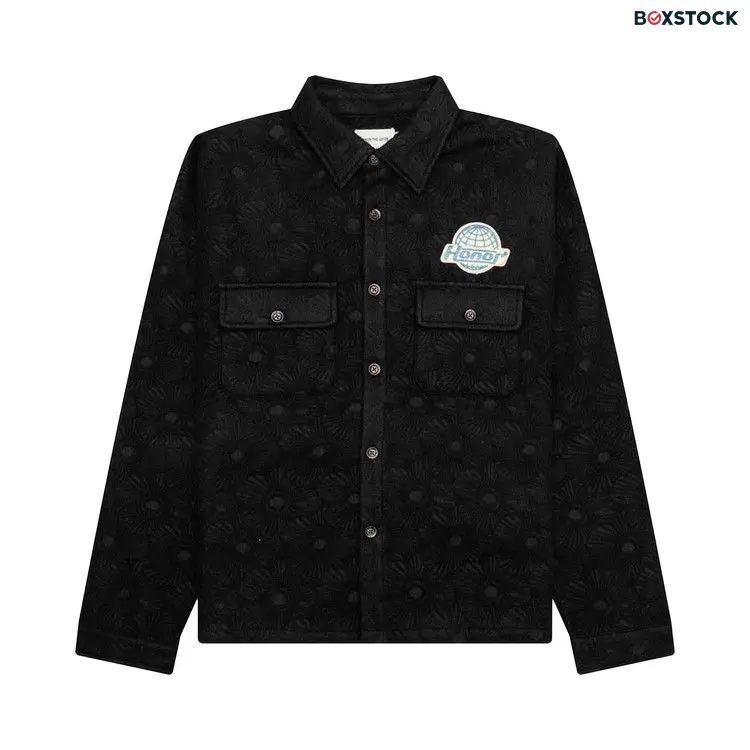 Honor The Gift Floral Cover Shirt 'Black' Fall/Winter 2024